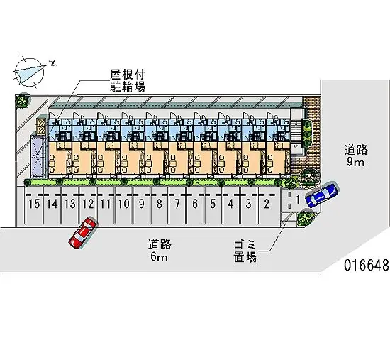 ★手数料０円★新潟市西区みずき野２丁目　月極駐車場（LP）